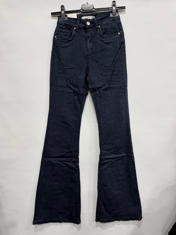 JEANS A COTONE A ZAMPA ART DJ2415