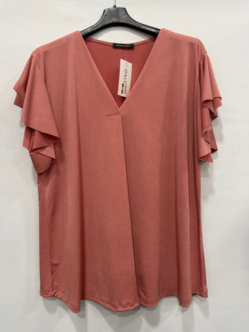 CURVY MAGLIA CON COLLO A V