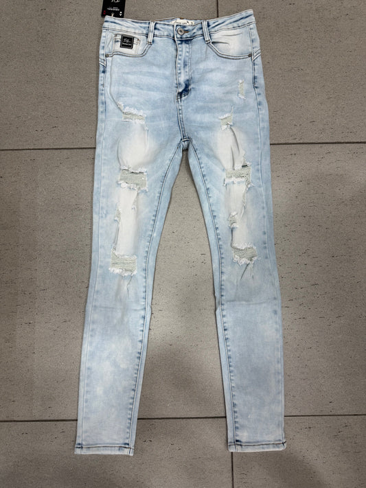 JEANS SKINNY STRAPPATO ELASTIC ART .F3448