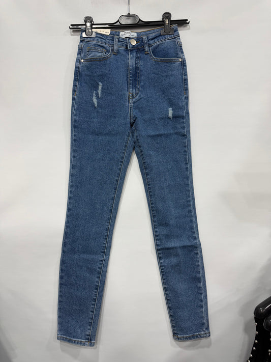 JEANS SKINNY ELASTIC GRAFFIATO ART.RD2092