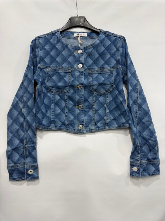 GIUBBINO DI JEANS SCACCHI FANTASY ART.S33