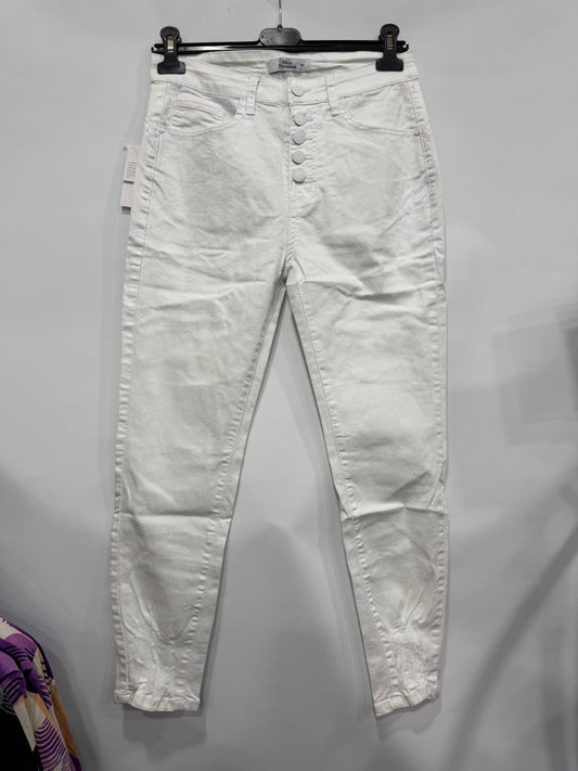 JEANS SKINNY CURVY WHITE ART.NC022-H