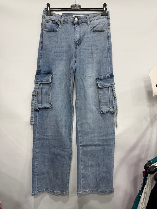 JEANS A PALAZZO CARGO BASIC ELASTIC ART.C115