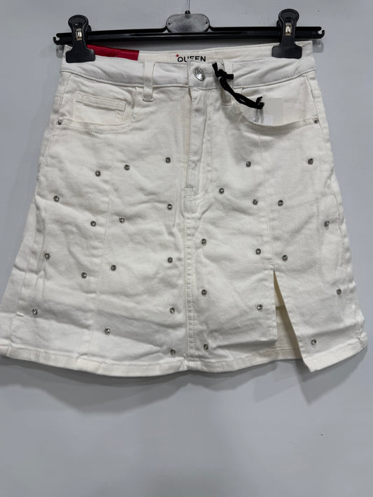 PANTAGONNA WHITE BRILLANTINATI ART.1027-B