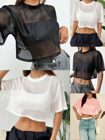 MAGLIA COPRENTE CON TOP SOTTO A FASCIA