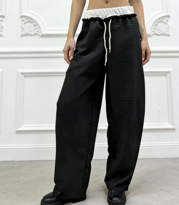 PANTALONE BALLOON CON FASCIA