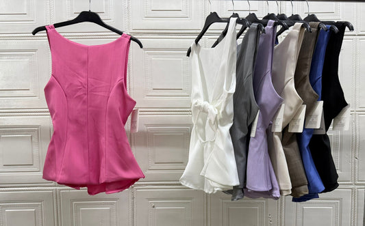 MAGLIA CON NODO RETRO A GIRO MANICA