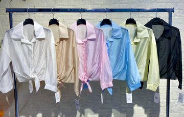 CAMICIA NODO TRASPARENTE