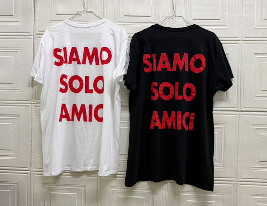 T-SHIRT OVERSIZE "SIAMO SOLO AMICI"