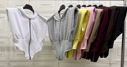 MAGLIA GIRO MANICA CON ZIP FINO IN BASSO