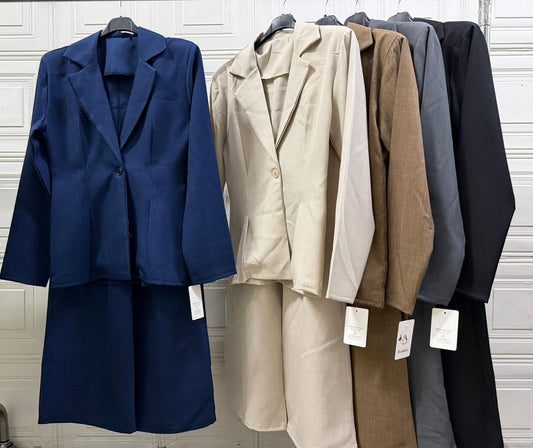 COORDINATO CON GIACCA IN COTONE CEREMONY