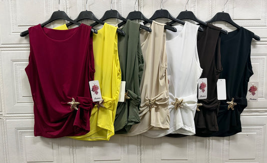 MAGLIA CON FERMO DI STELLA MARINA
