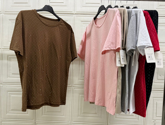 MAGLIA BRILLANTINATA CURVY