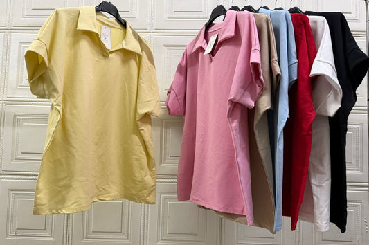 MAGLIA A POLO LUNGA