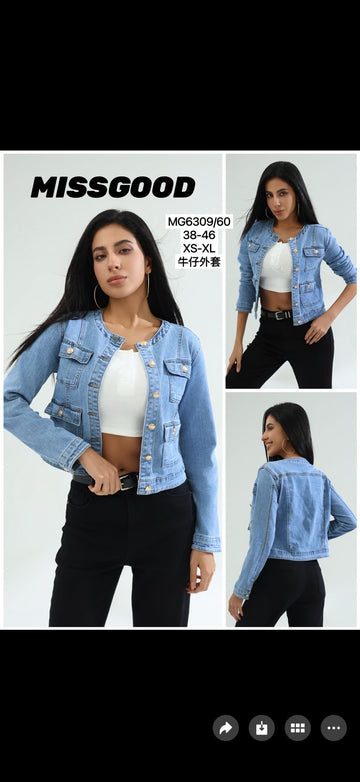 GIUBBINO DI JEANS ART.MG6309
