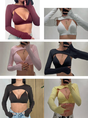 TOP DUE PEZZI IN LICRA