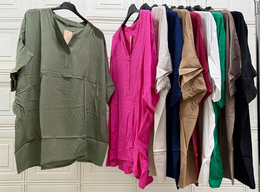 CAMICIA CURVY ISABEL DI COTONE