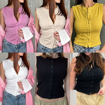 MAGLIA CAMICIA A GIRO MANICA