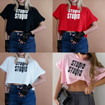 T-SHIRT STUDIO CON SPALLINE