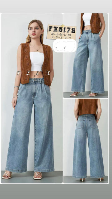 JEANS A PALAZZO GEMELLE ART.FX5172