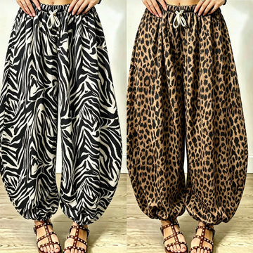 PANTALONE BALLOON FANTASY CON MOLLA IN CAVIGLIA