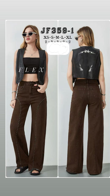 JEANS A PALAZZO FARWEST COWBOY