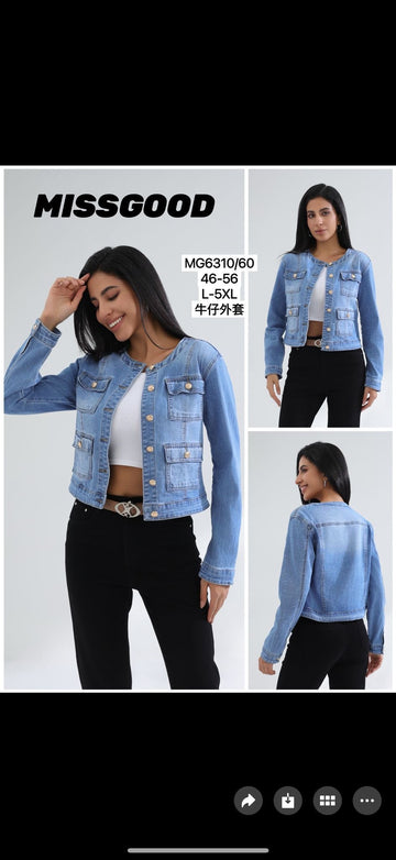GIUBBINI DI JEANS ART MG6310