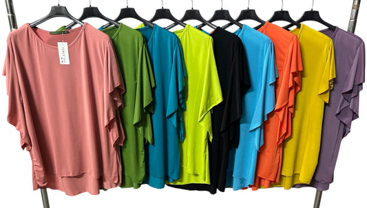 MAGLIA CURVY MANICHE RUSH