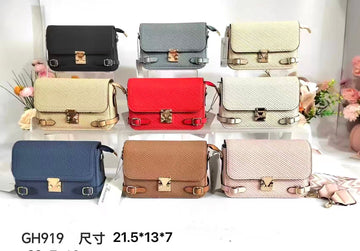 BORSA CON 2 CINTURINI NEI LATI