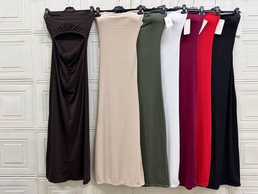 VESTITO PATRIZIA CON SCHIENA MEZZA APERTA