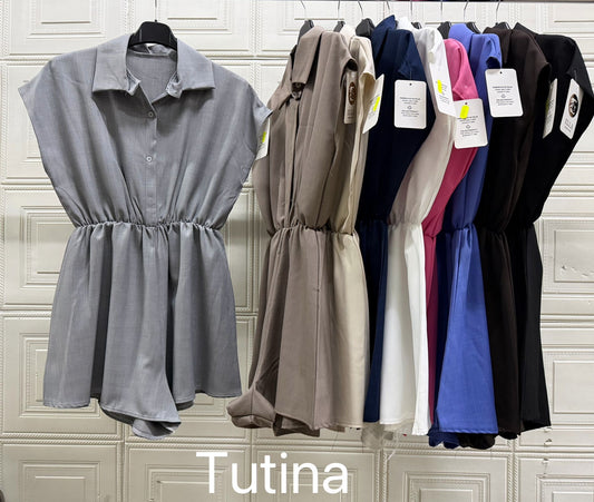 TUTINA A CAMICIA GIRO MANICA
