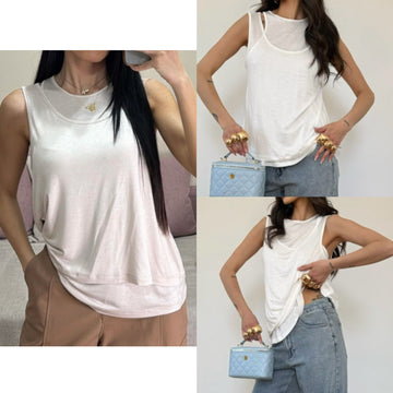 MAGLIA DOPPIA CANOTTA BASIC