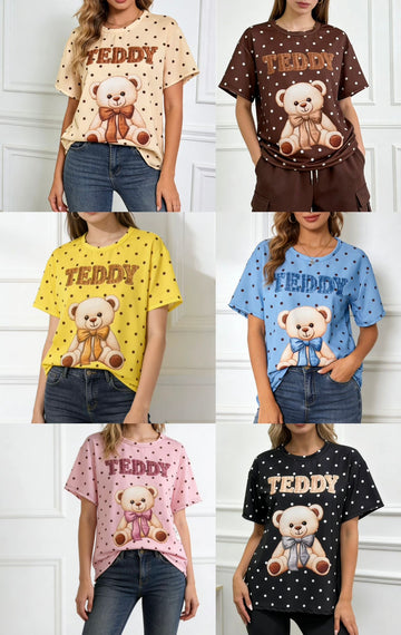 MAGLIA TEDDY A POAH IN LICRA
