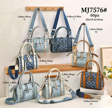 BORSA DI JEANS MAIELLO CON FRANGE ART.MJ7576